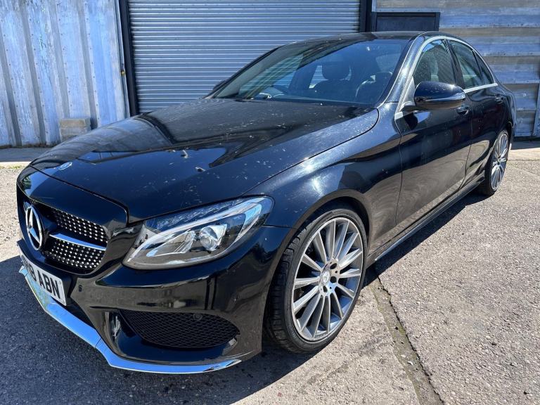 2018 18 REG MERCEDES C CLASS C200 AMG LINE 1.6 AUTO DAMAGED REPAIRED