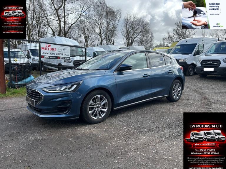 FORD FOCUS 1.0 ECOBOOST HYBRID PETROL MHEV 155 TITANIUM HATCHBACK 2023 23 REG