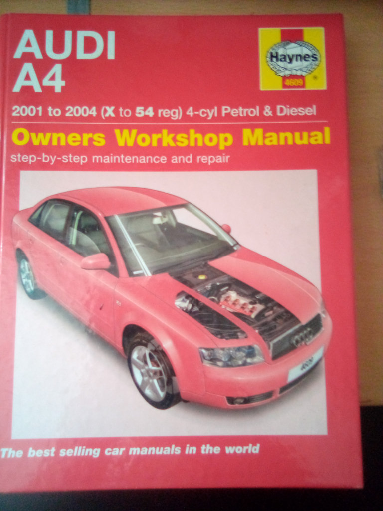 HAYNES AUDI A4 WORKSHOP MANUAL