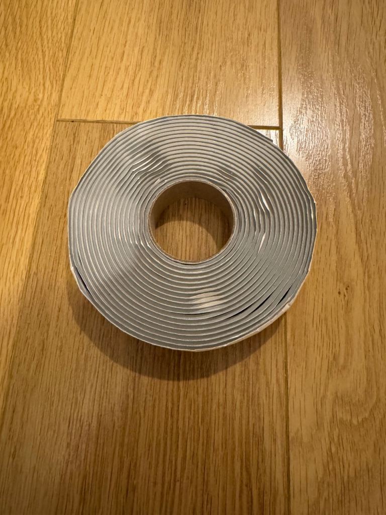 5m rolls of 19mm W4 mastic sealing tape for camper van conversion window installation 