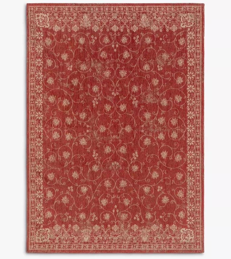 Louis De Poortere Casablanca Rug, Terracotta