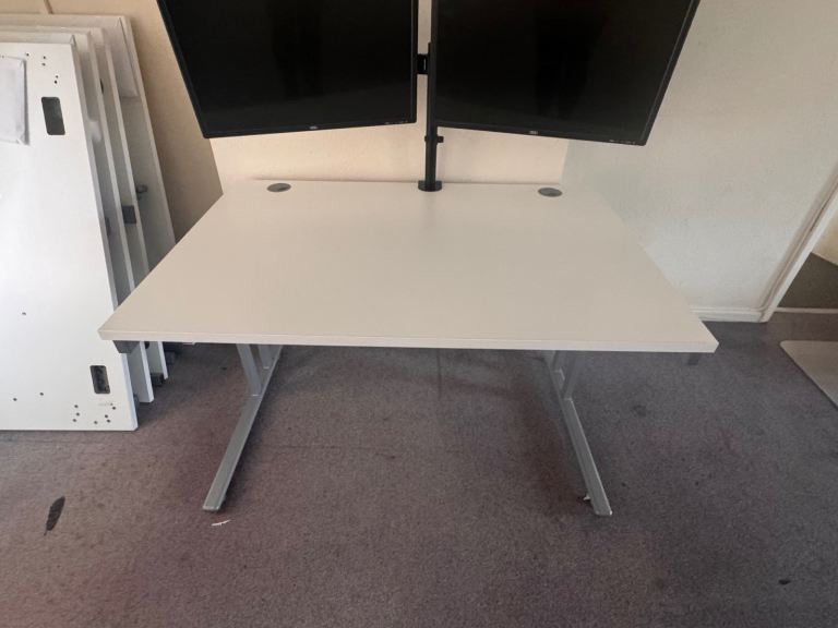 White Computer Desk