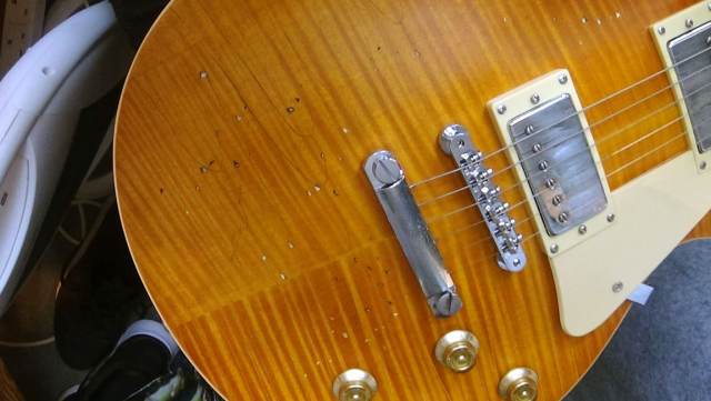 Les Paul relic - distressed / aged replica | in Kentish Town