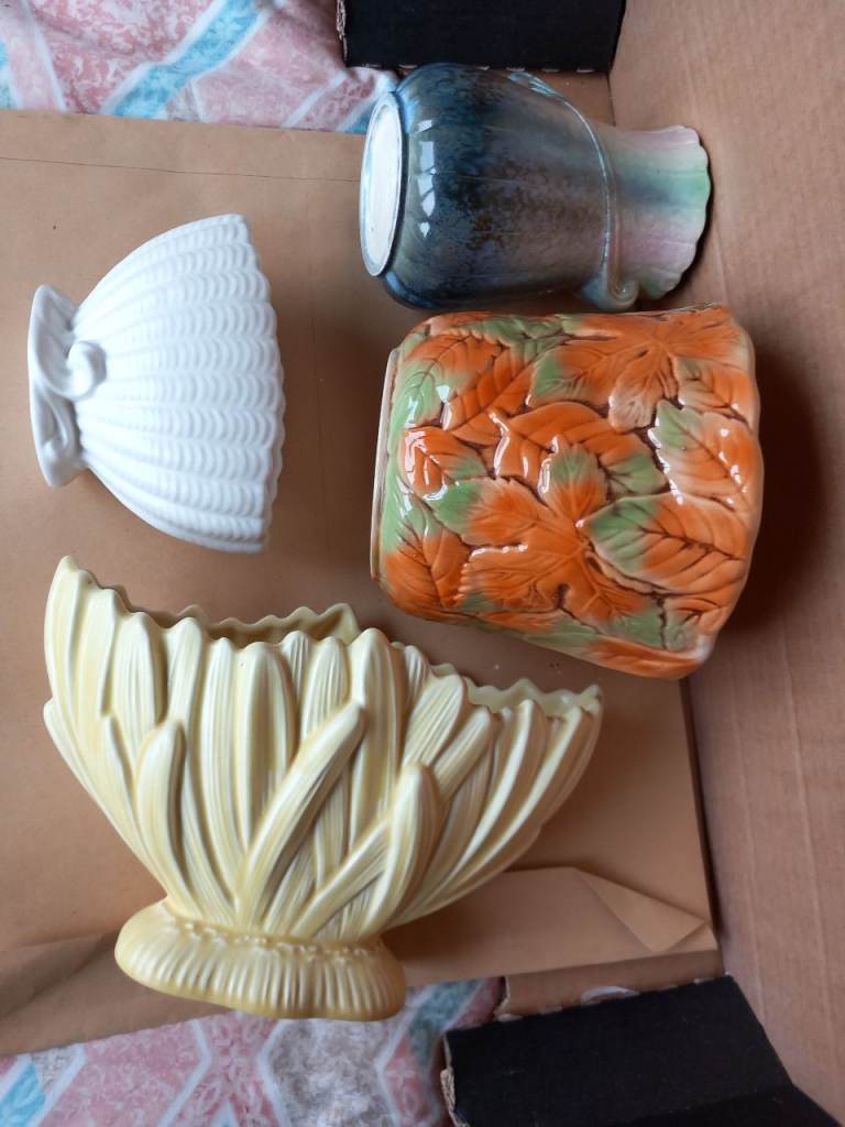 4 SYLVAC Planters / Vases 