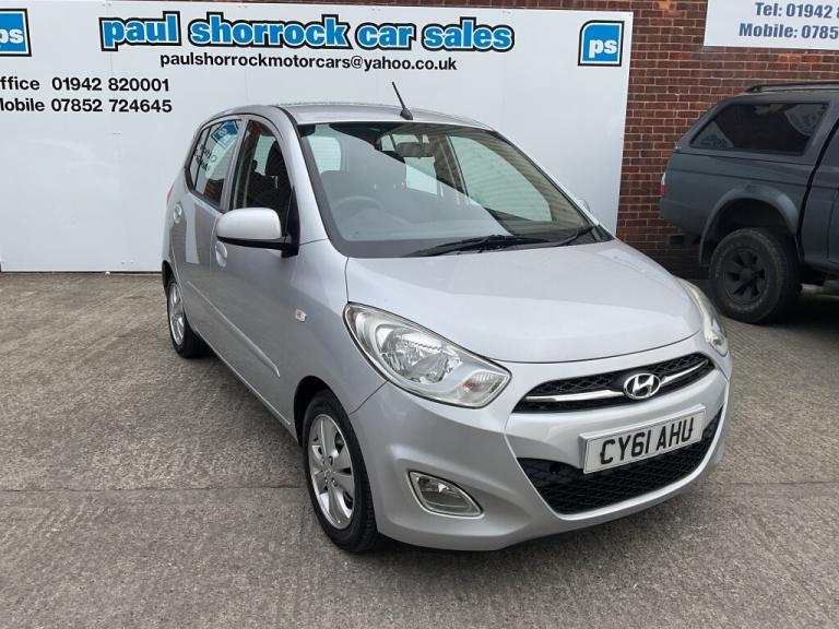 2011 Hyundai i10 1.2 ACTIVE 5DR Manual Hatchback Petrol Manual