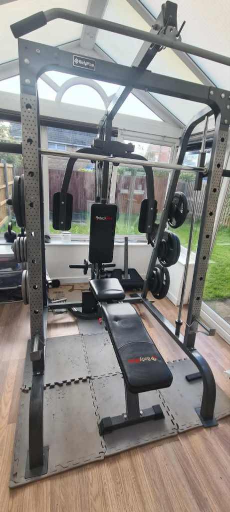 BodyMax CF Smith Machine Multigym + Accessories+ 200kg Weights