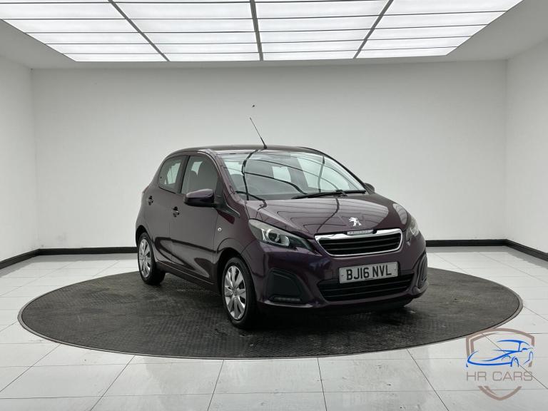 2016 Peugeot 108 1.0 Active 5dr HATCHBACK PETROL Manual
