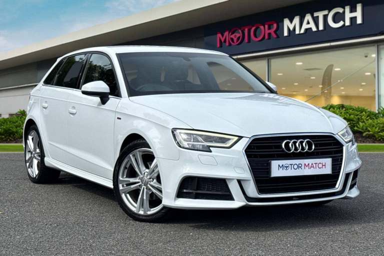 2018 Audi A3 2.0 TDI S line Sportback S Tronic Euro 6 (s/s) 5dr Hatchback DIESEL Automatic