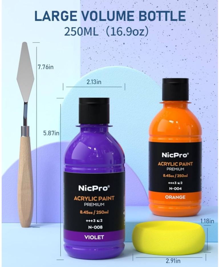 Acrylic paint set (24x250ml)