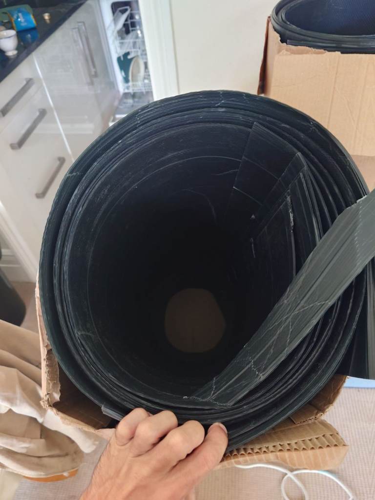 Durable 2mm Thick Correx Black - 2400 x 1200 mm