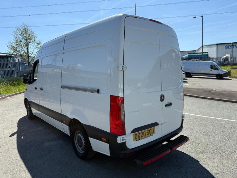 2020 20 REG MERCEDES-BENZ SPRINTER 314 CDI RWD MWB HIGH ROOF PANEL EURO 6 ULEZ