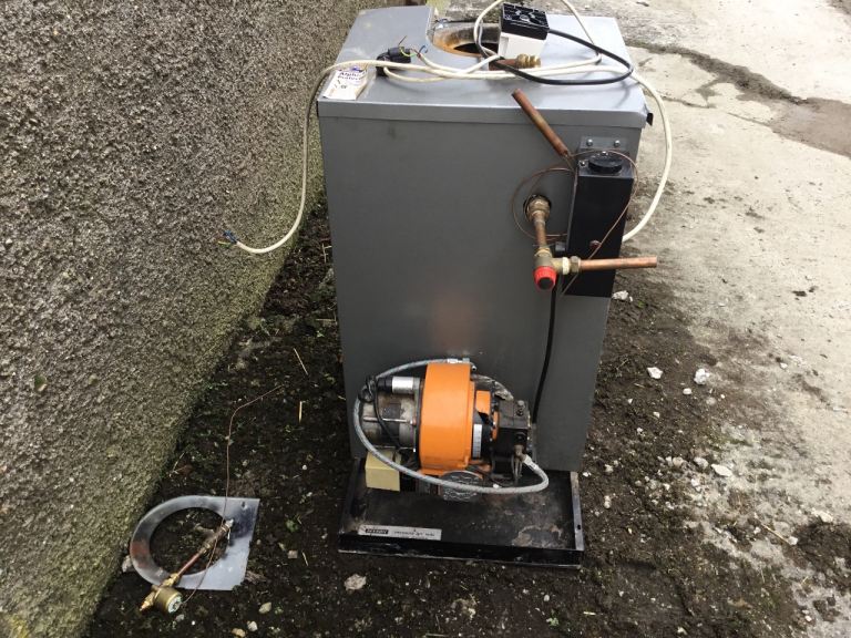 Oil burner radiators 