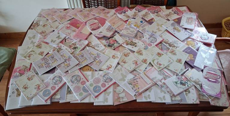 Huge Job Lot of Greeting Cards – 150 Mother’s Day/Nanny  (New / Sealed)