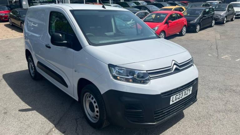 2023 Citroen Berlingo White 1.5 BlueHDi 1000 Enterprise M van, 65,000 miles, Euro 6, 6-speed manu...