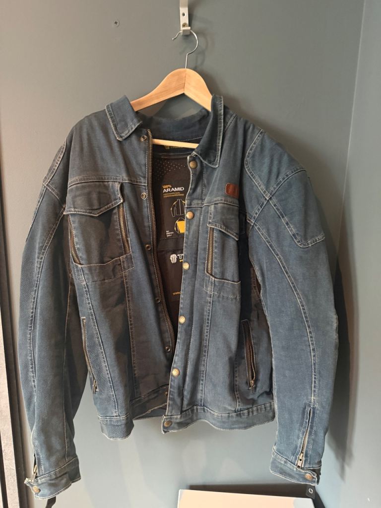Trilobite Motorbike Jeans Jacket size Large