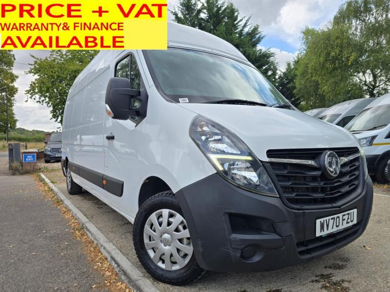 2021 Vauxhall Movano 2.3 CDTi 3500 BiTurbo Edition LWB HIGH ROOF PANEL VAN Diesel Manual