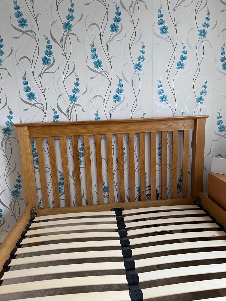 Wooden Double bed frame