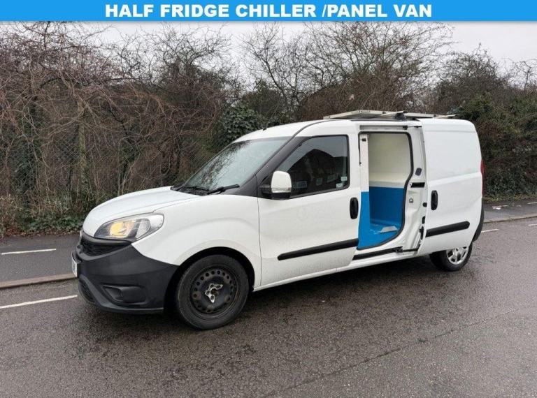 2017 17 FIAT DOBLO 1.6 MULTIJETII MAXI SX 105BHP L2 H1 LWB HALF FRIDGE CHILLER/P