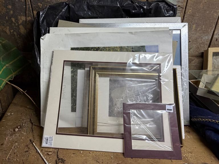 Job Lot of Various Photo Frames and Mounts