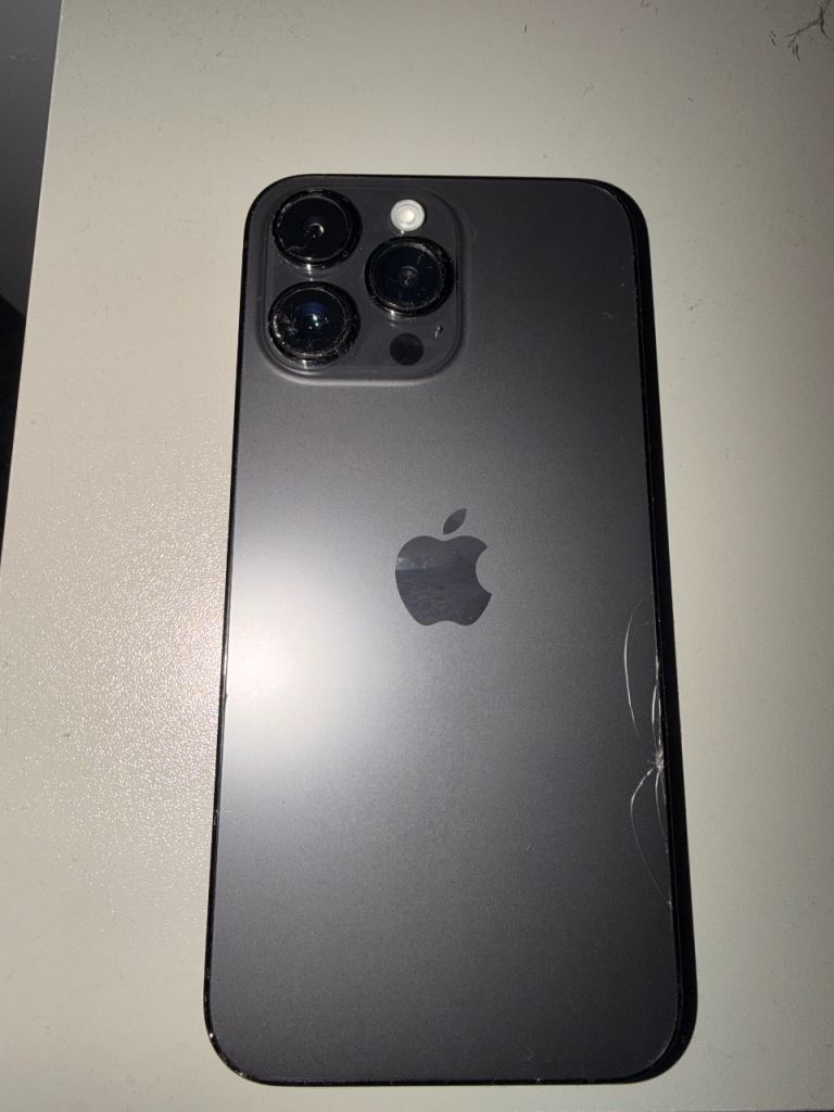 Space black iPhone 14 Pro Max 128GB 