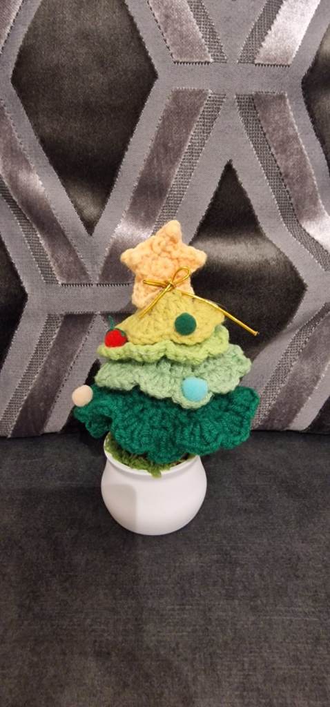 Handmade Crochet Christmas Tree - Christmas Gift - Stocking Filler