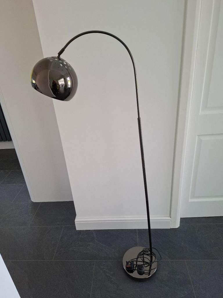 Chrome Arc Lamp