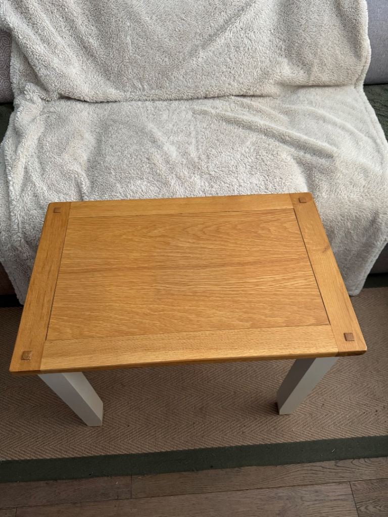 Solid wood Oak Side table or Coffee Table