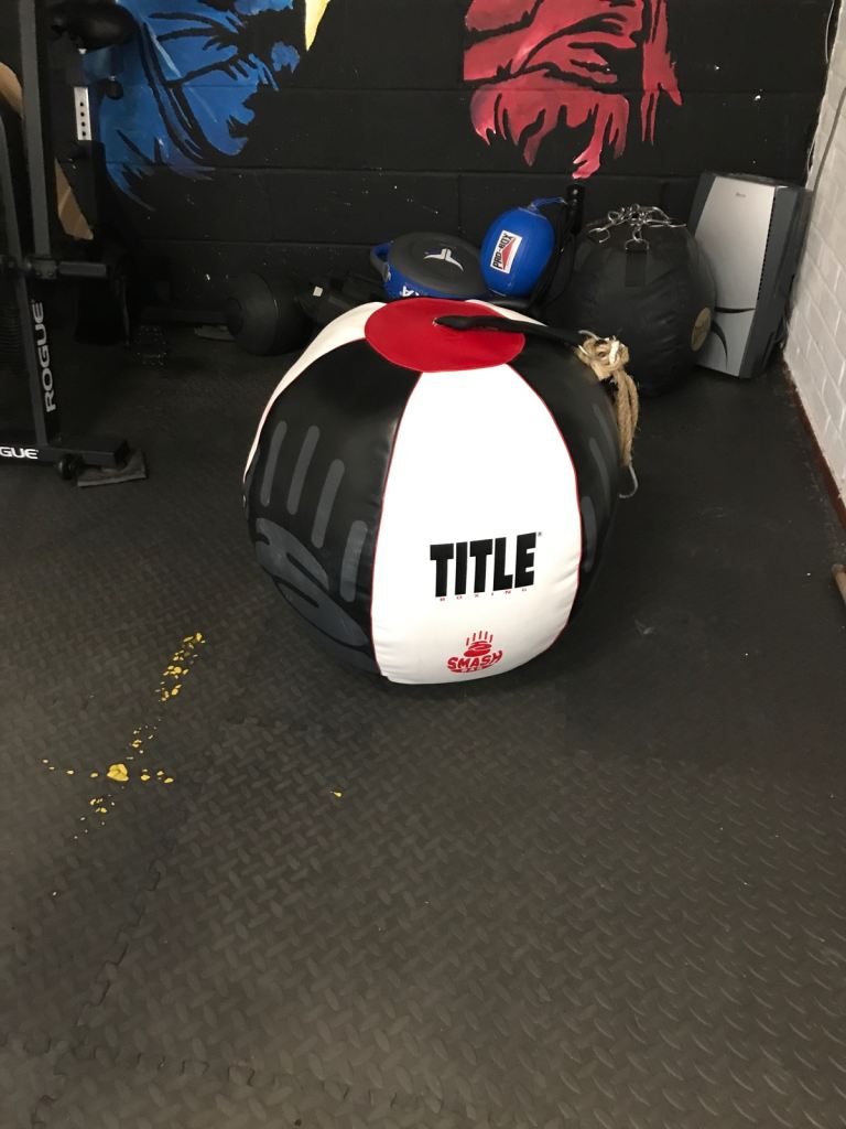 Title Smash Punch Bag
