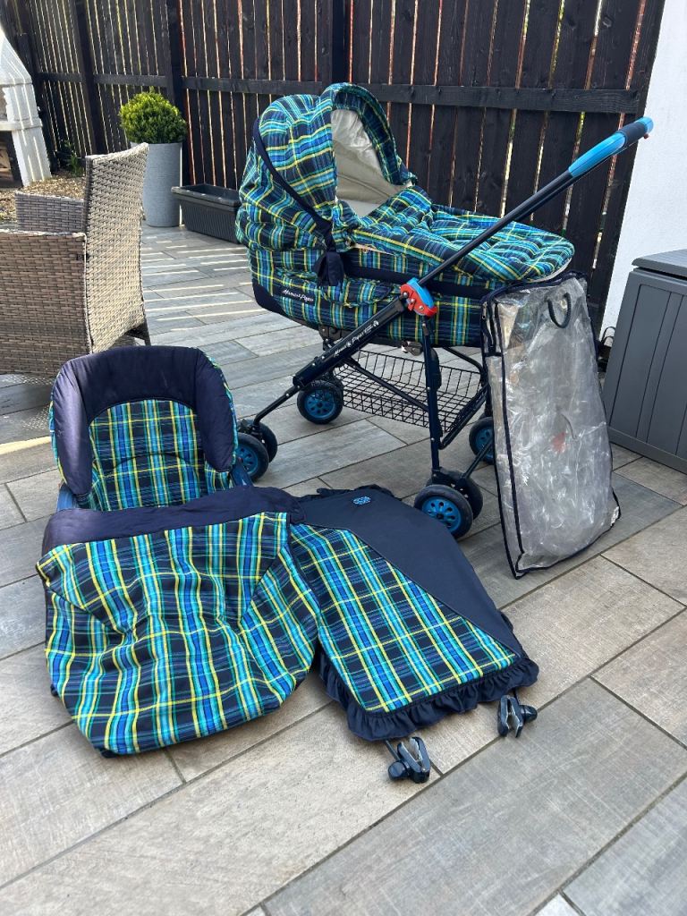 Mamas & Papas vintage 1998 pram & pushchair combination