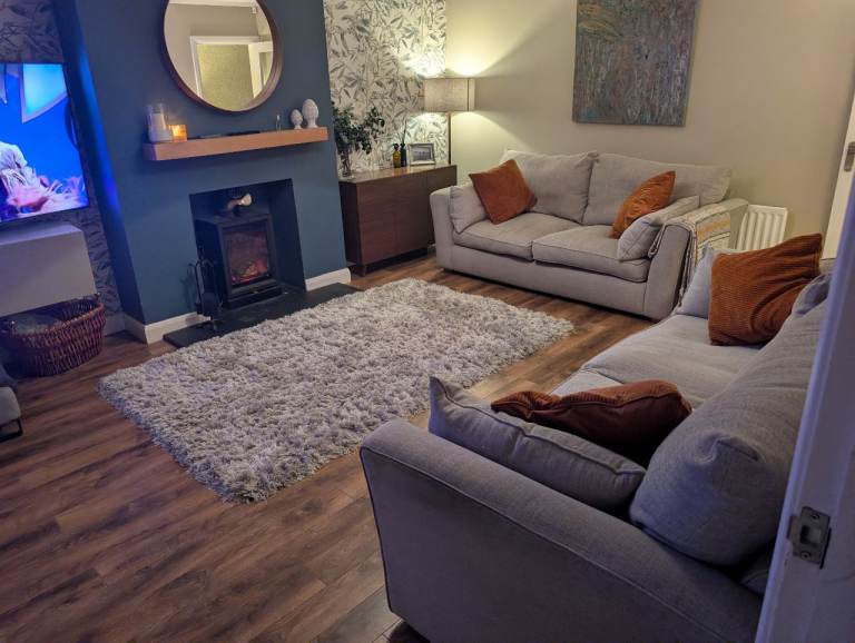 Four and three seater sofas 