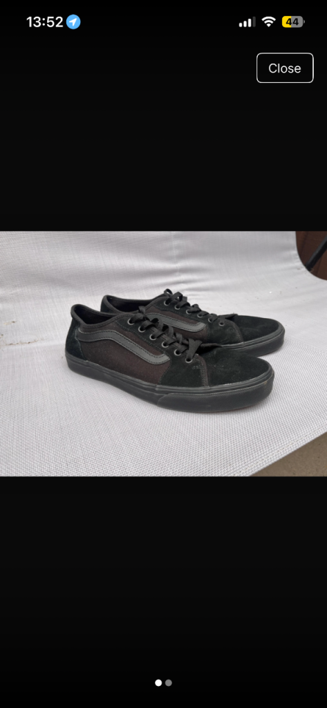 men’s Vans size 10uk 