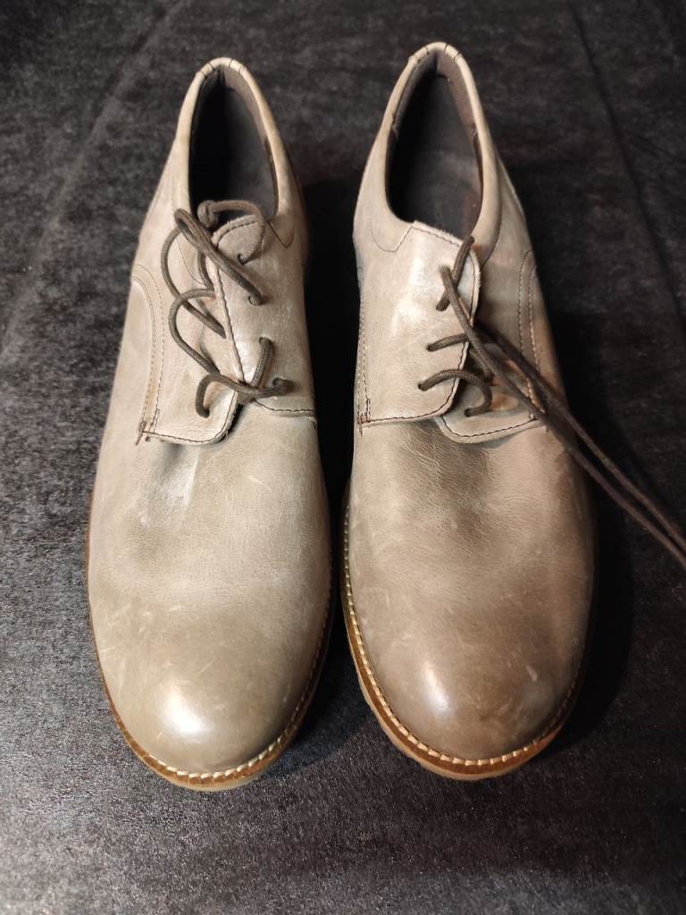 Rockport Modern Break Plain Toe Mens Leather Shoes Size 9M