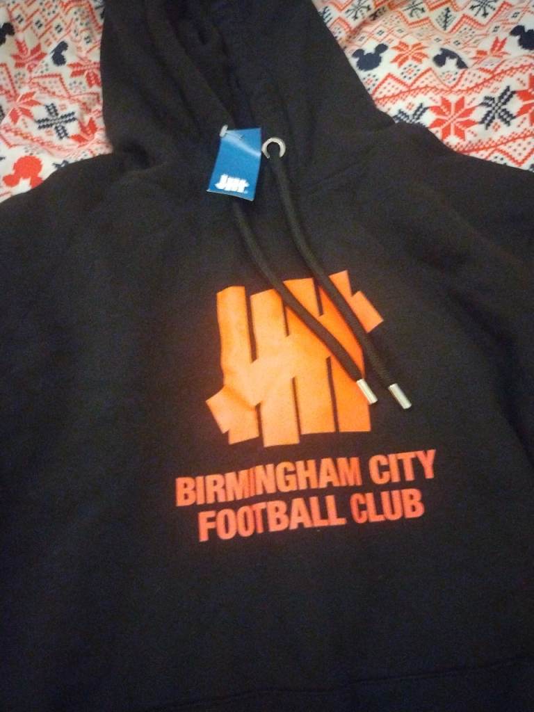 New Nike Undefeated Birmingham City FC Hoodie – Black, Unworn