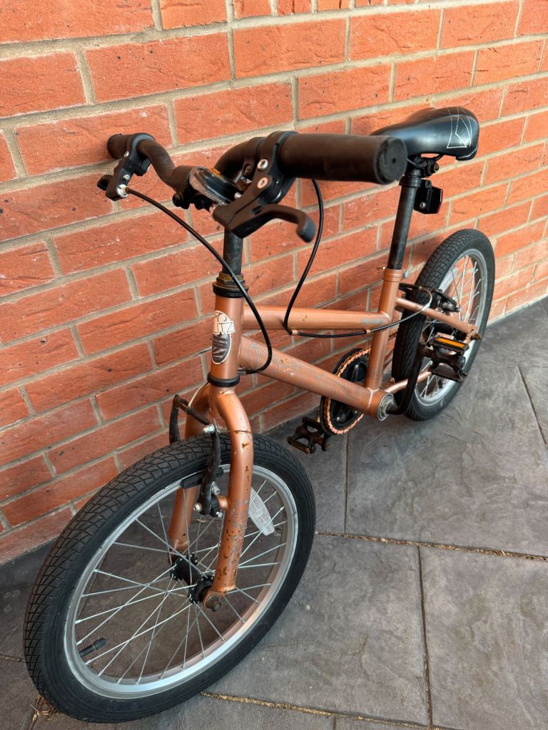 Apollo Rose Gold 18” girls bike