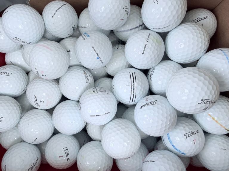 Titleist Pro V1/Pro V1x, Callaway Chromesoft/Tour and Taylor Made TP5 Golf Balls