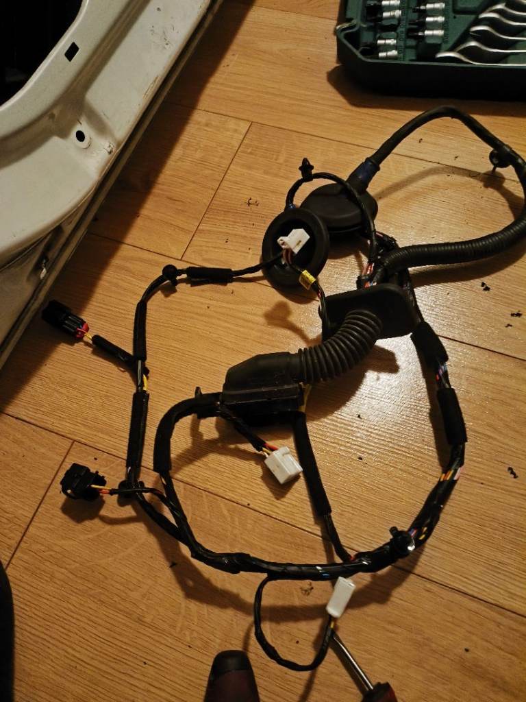 Kia Caren's 2017 front left door electronic harness 