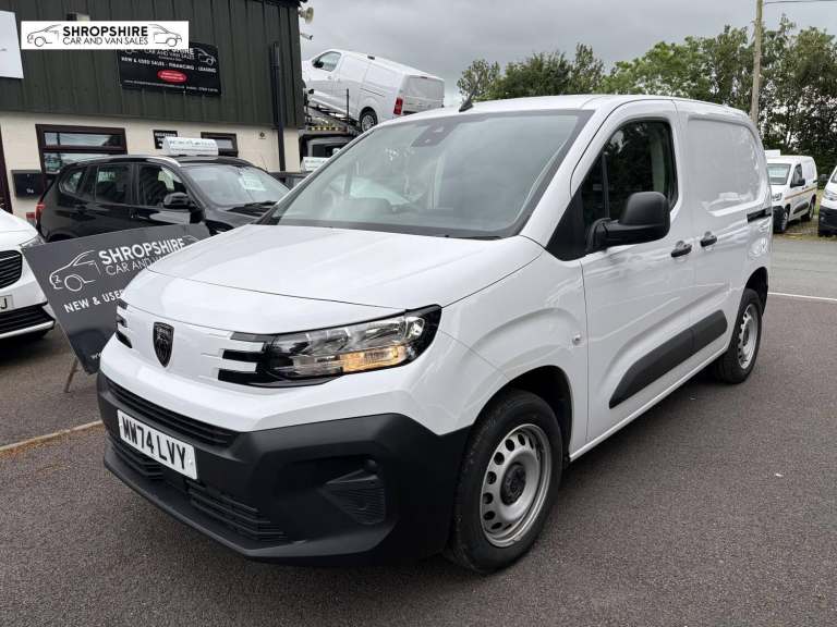 2024 Peugeot Partner 1.5 BlueHDi 100 Professional Van PANEL VAN DIESEL Manual