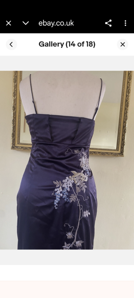 Designer dress and selection of party dresses and tops 