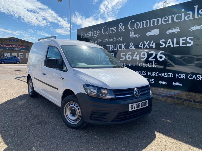 2018 Volkswagen Caddy 2.0 TDI BlueMotion Tech 102PS Startline SMALL PANEL VAN 130K FSH 1 OWNER AC...