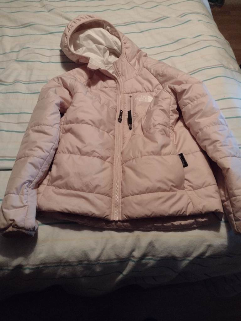 Girls North Face Reversible Perrito Jacket