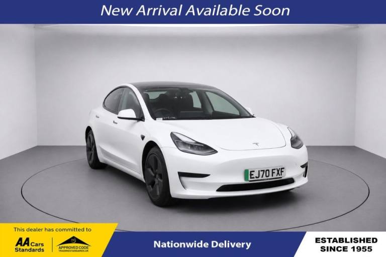 2020 Tesla Model 3 Standard Plus 4dr Auto SALOON ELECTRIC Automatic
