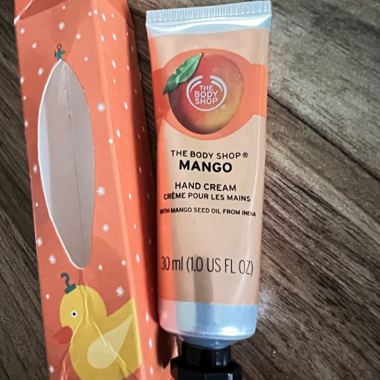 The Body Shop Mango seed oil hand cream gift pack