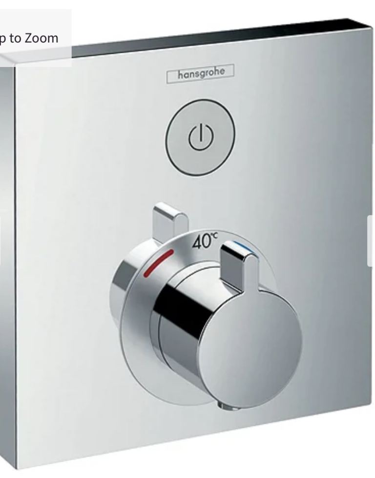 image for hansgrohe ShowerSelect Thermostatic Mixer for Concealed Installation for 1 Outlet