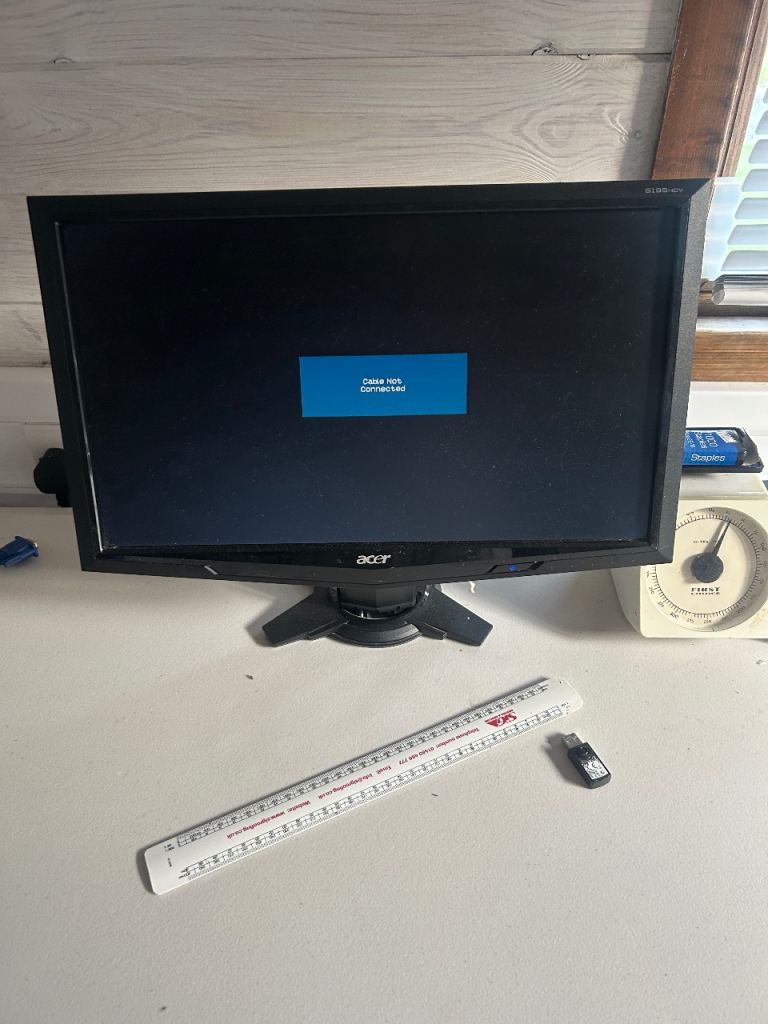 Acer Computer Monitor – Black, Good Condition