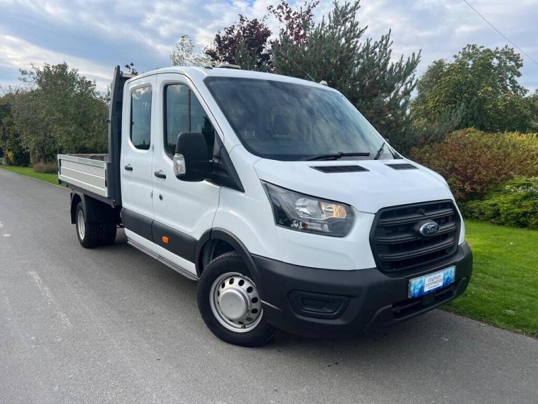 2021 Ford Transit 2.0 EcoBlue 130ps Double Cab DROPSIDE CHASSIS CAB Diesel Manual