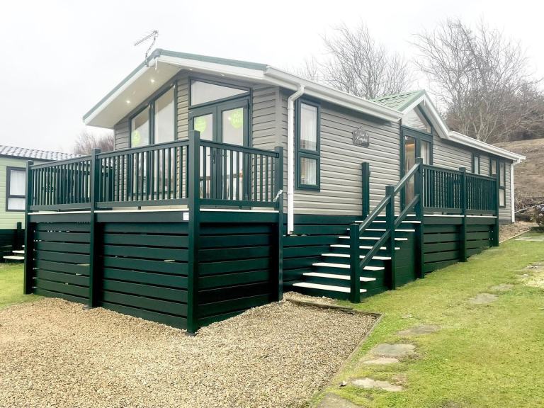Static caravan/ twin unit lodge Willerby New Hampshire for sale at Manor House 