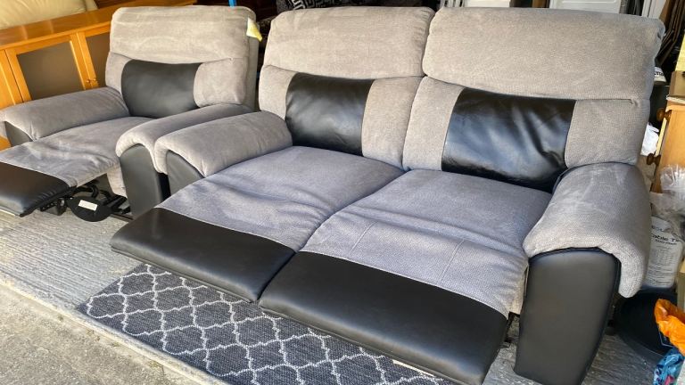 SOFA + ARMCHAIR RECLINER - DELIVERY AVAILABLE