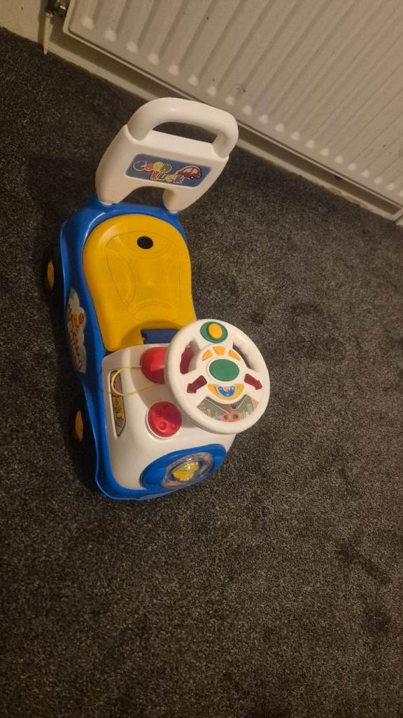 Toddler push car  with music