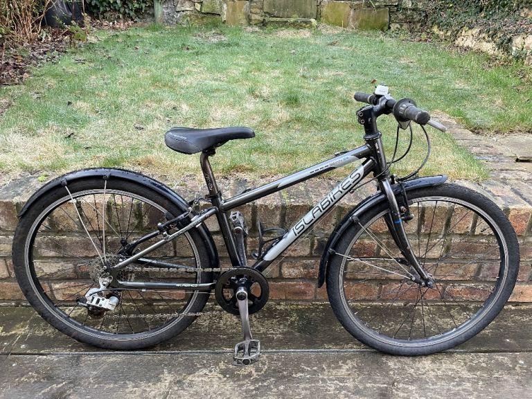 Islabikes Beinn 24, black/silver children's bike