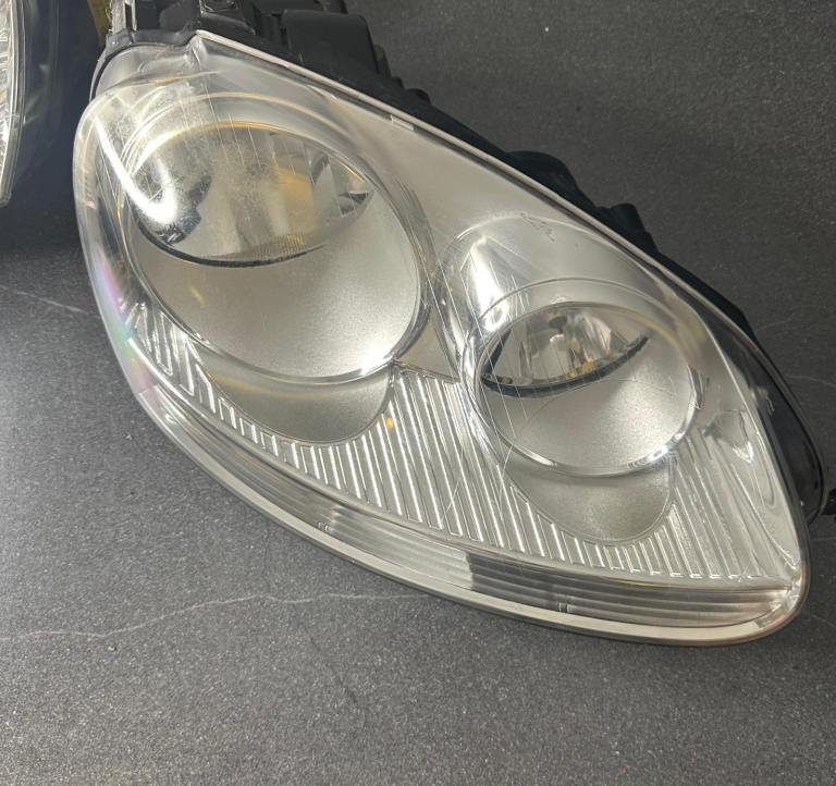 VW Golf Mk5 Headlights Pair Left & Right Genuine Volkswagen 2004–2009